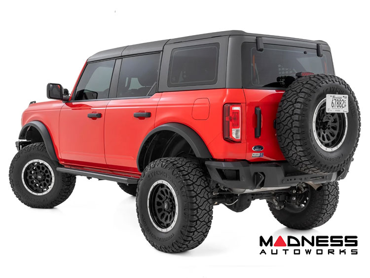 Ford Bronco Side Steps - Multi-Color LED Running Boards - 4 Door - Rough Country 